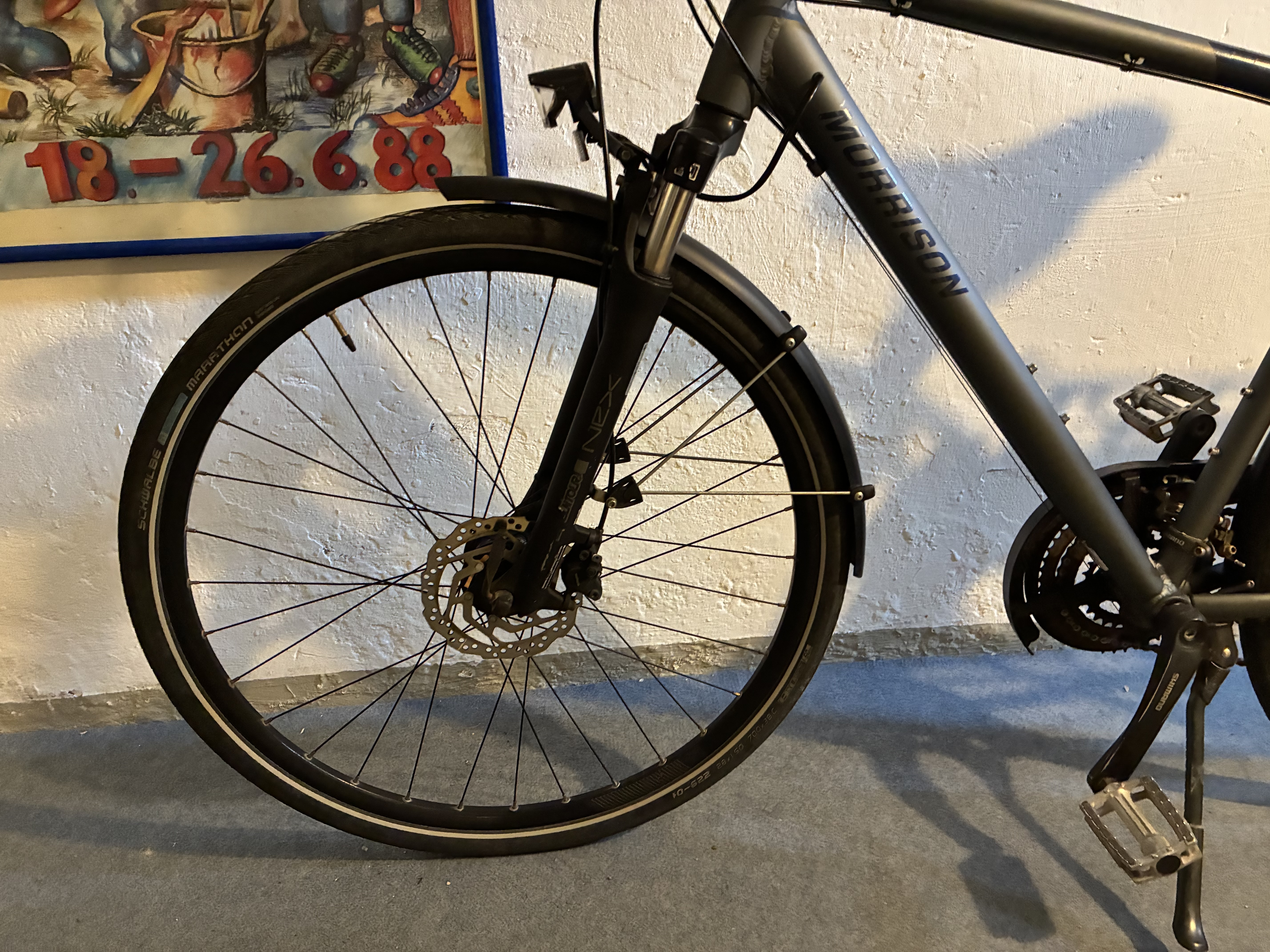 Morrison Trekkingrad Herren Gr. L | Scheibenbremsen & Federgabel | geprüft mit 12 Monaten Gewährleistung (21-81)